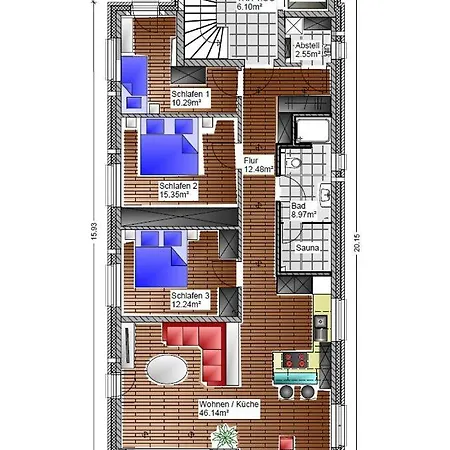 Horizont- Direkt Am Wasser, Hafenblick, Fahrstuhl, Sauna, Ueberdachter Balkon * Olpenitz
